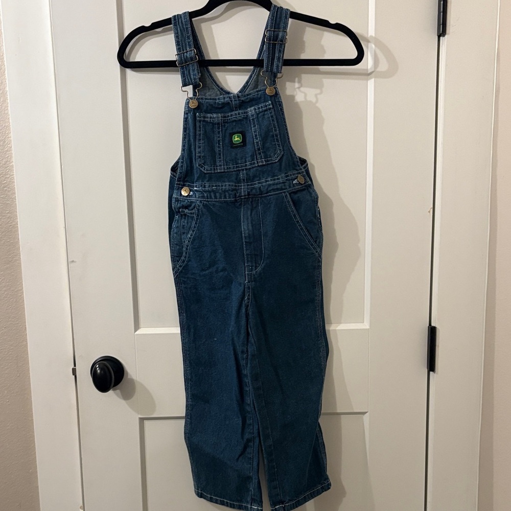 John Deere Blue Kids Overalls